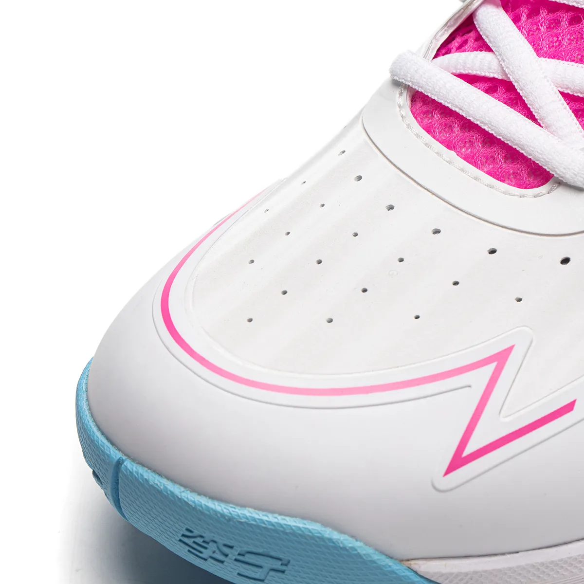 Кроссовки Li-Ning ZJ 2.0 AYZU019-2, белые с розовым — фото 8