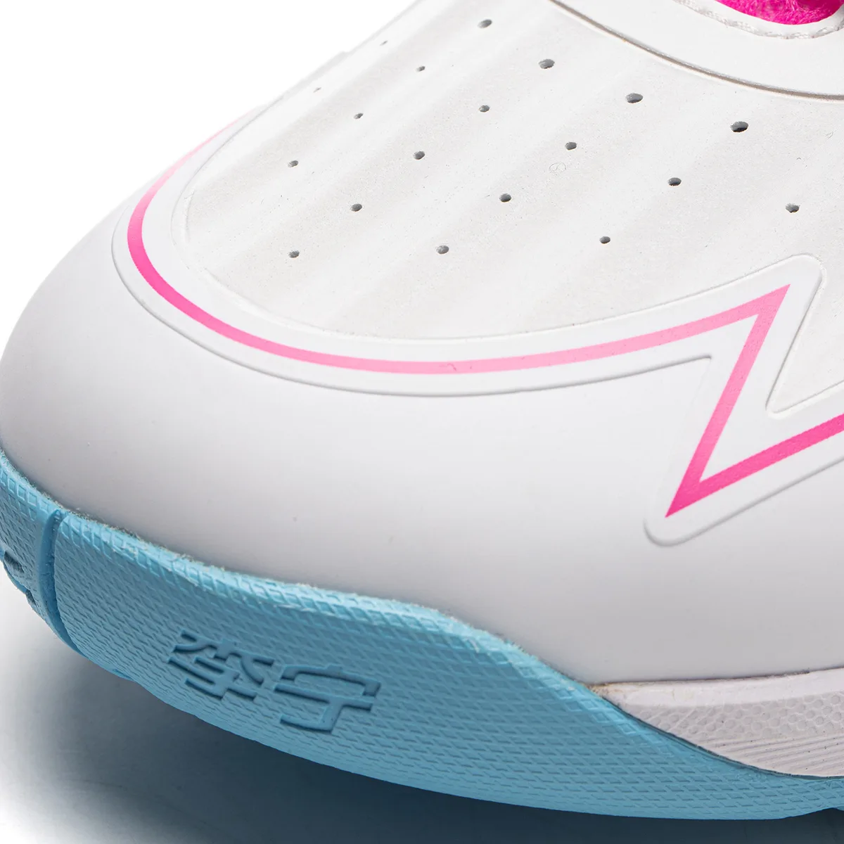 Кроссовки Li-Ning ZJ 2.0 AYZU019-2, белые с розовым — фото 9