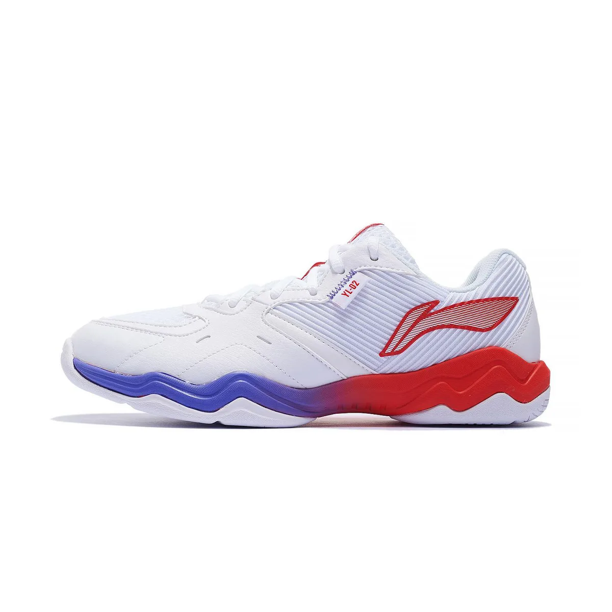 Кроссовки Li-Ning SOUND WAVE II AYTS016-3, белые с красным и синим