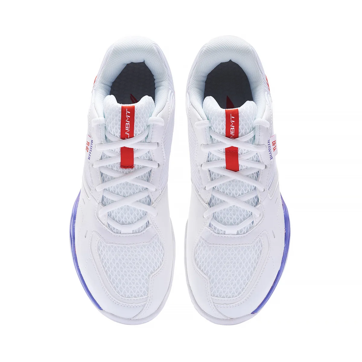Кроссовки Li-Ning SOUND WAVE II AYTS016-3, белые с красным и синим — фото 5