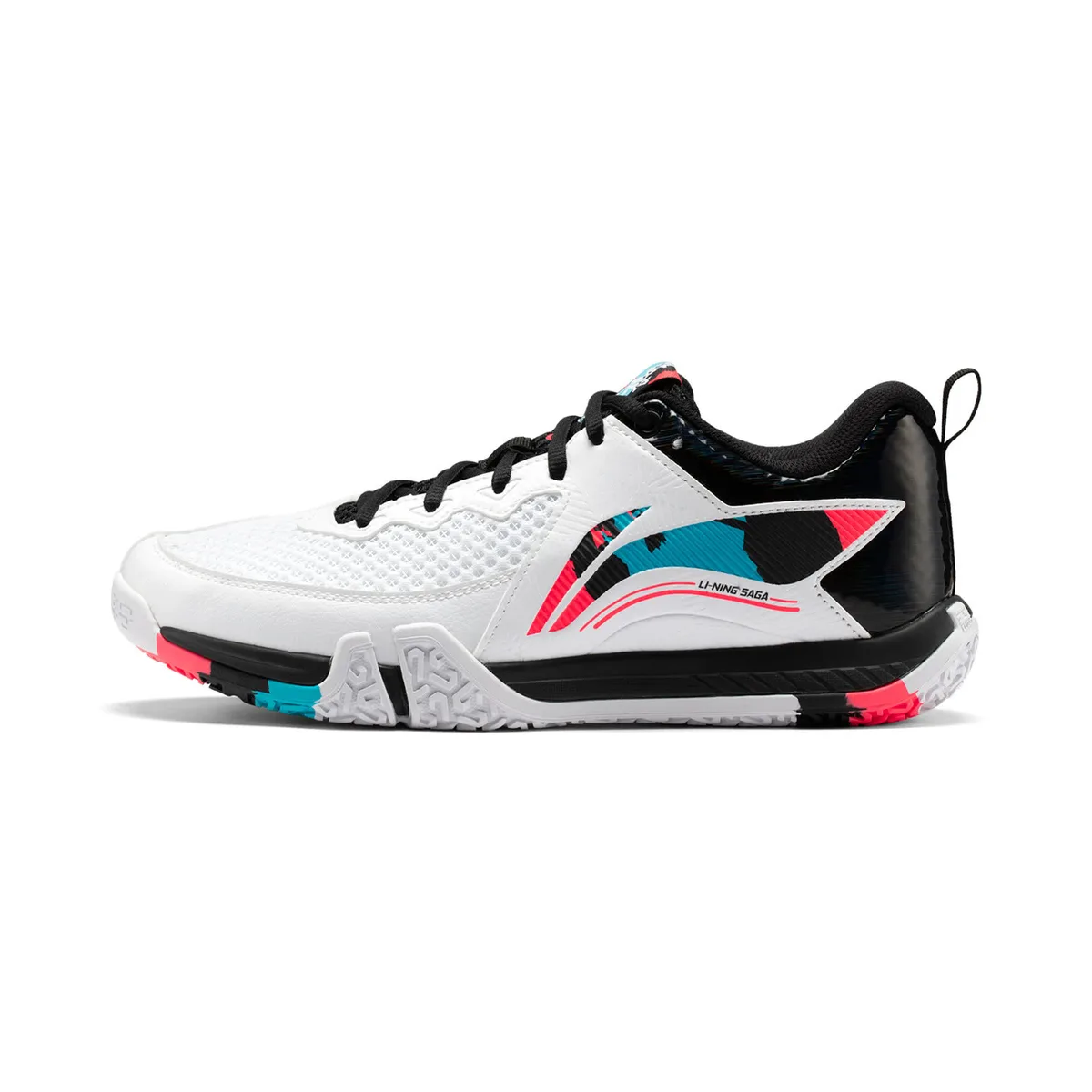 Кроссовки Li-Ning Saga II Lite AYTT003-2, белые с черным