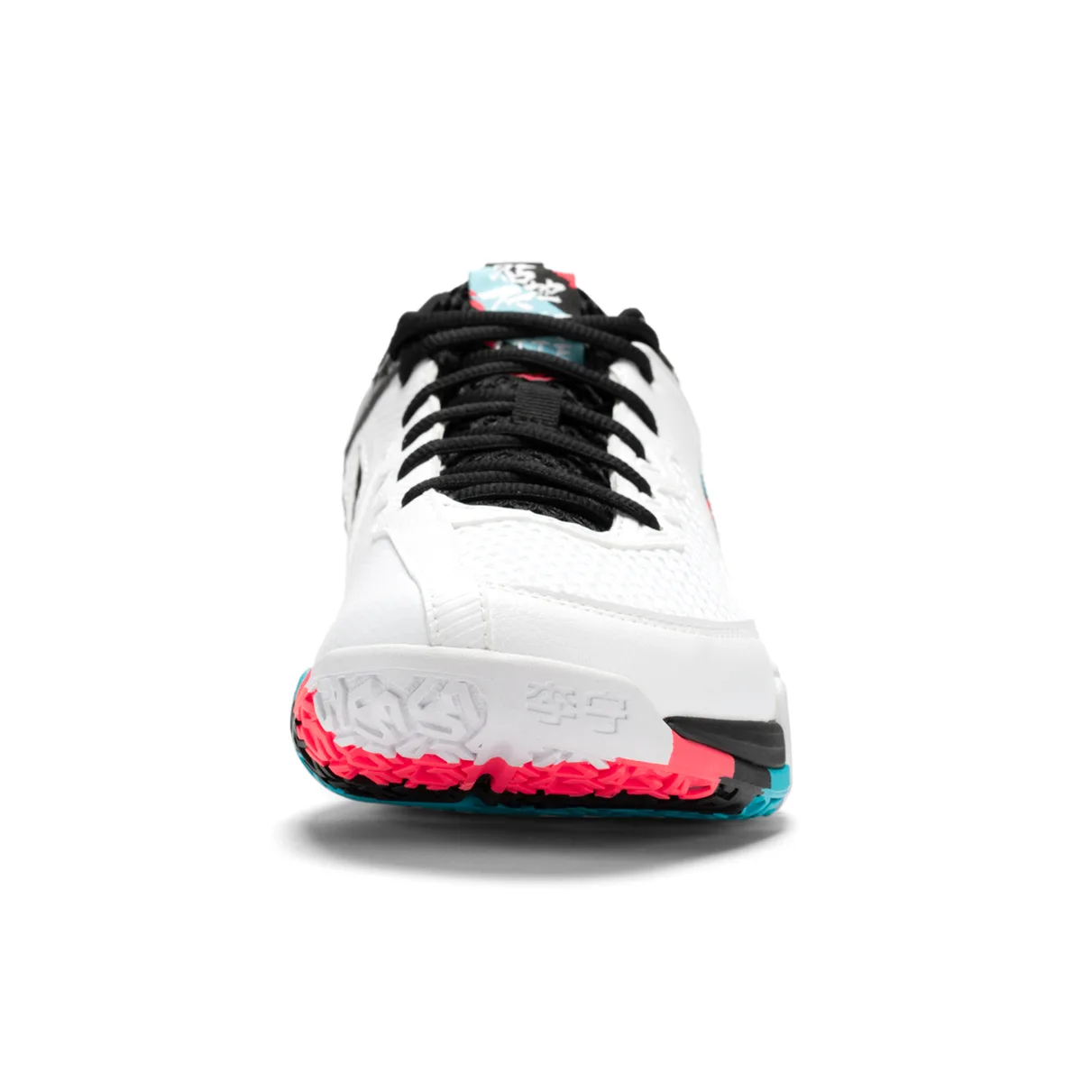 Кроссовки Li-Ning Saga II Lite AYTT003-2, белые с черным — фото 6