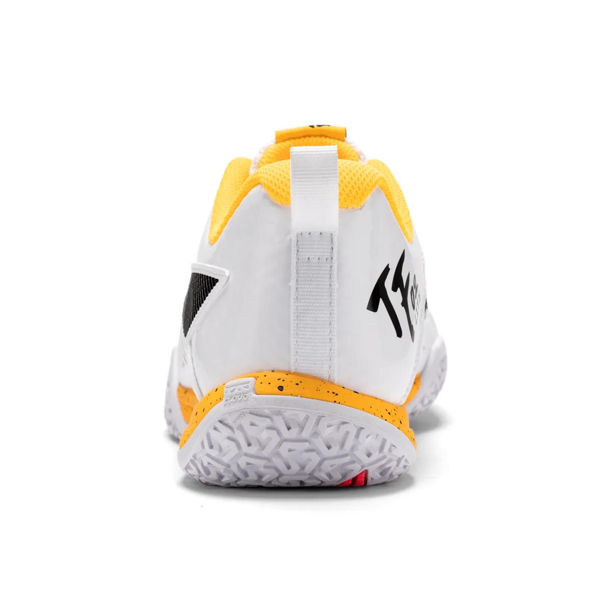 Кроссовки Li-Ning Saga II Lite AYTT003-3, белые с желтым — фото 7
