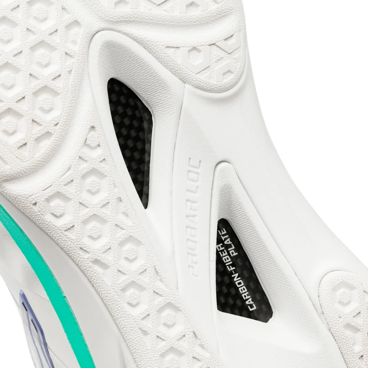 Кроссовки Li-Ning Yun Ting YT-01 AYZU017-1, белые с фиолетовым — фото 9