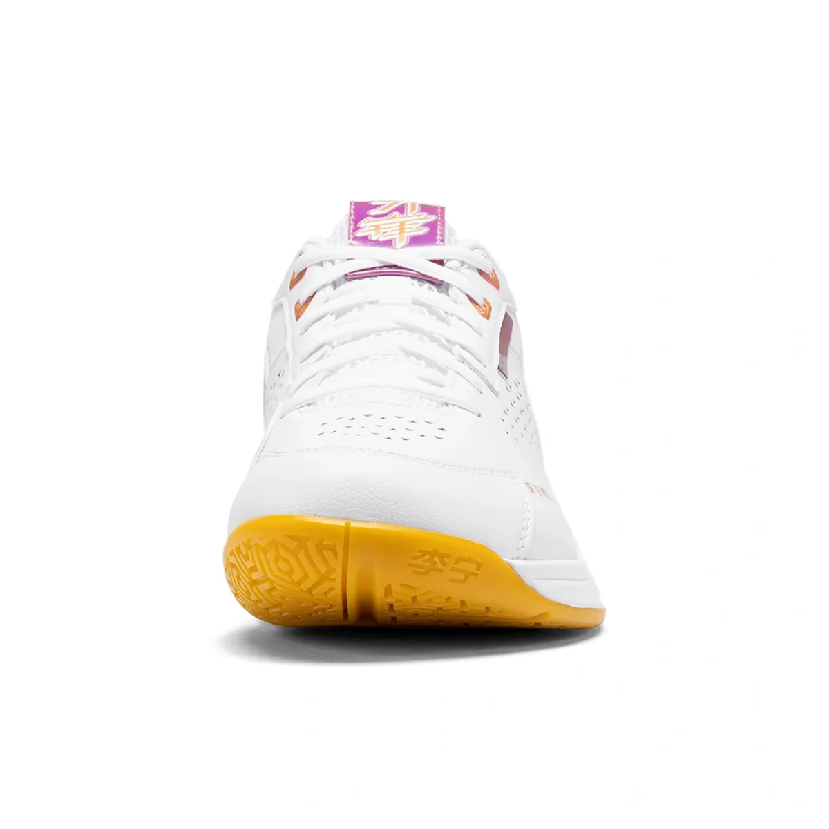 Кроссовки Li-Ning Blade DF-01 MAX AYAU003-1, белые с золотым — фото 5