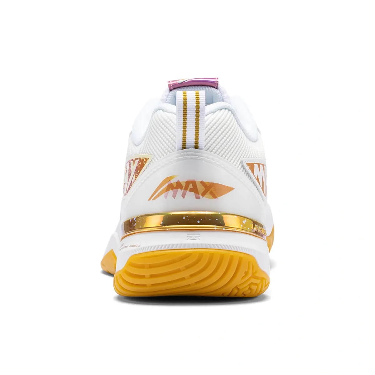 Кроссовки Li-Ning Blade DF-01 MAX AYAU003-1, белые с золотым — фото 6