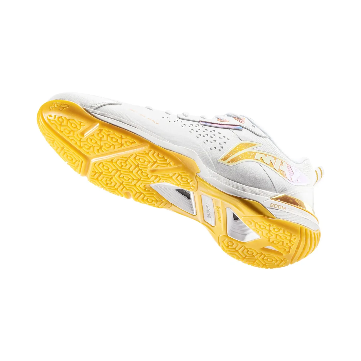 Кроссовки Li-Ning Blade DF-01 MAX AYAU003-1, белые с золотым — фото 8