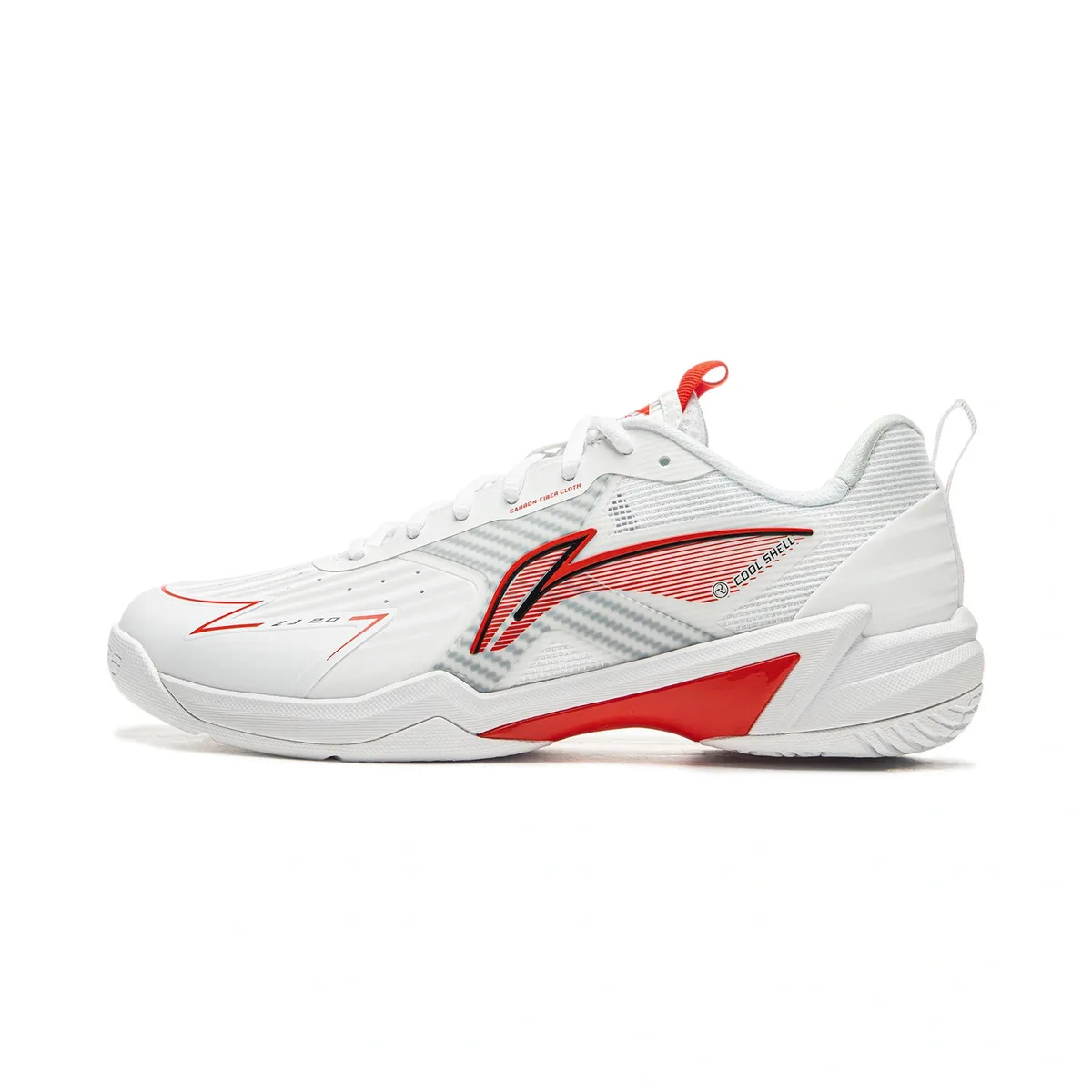 Кроссовки Li-Ning Halberd 2.0 AYZU019-1, белые с красным