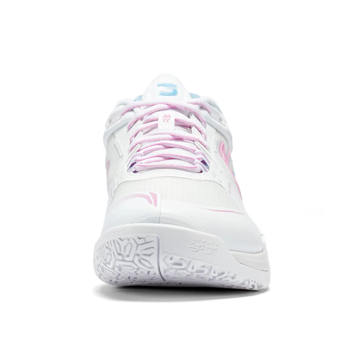 Кроссовки Li-Ning Saga III PRO AYAV001-1, белые — фото 5