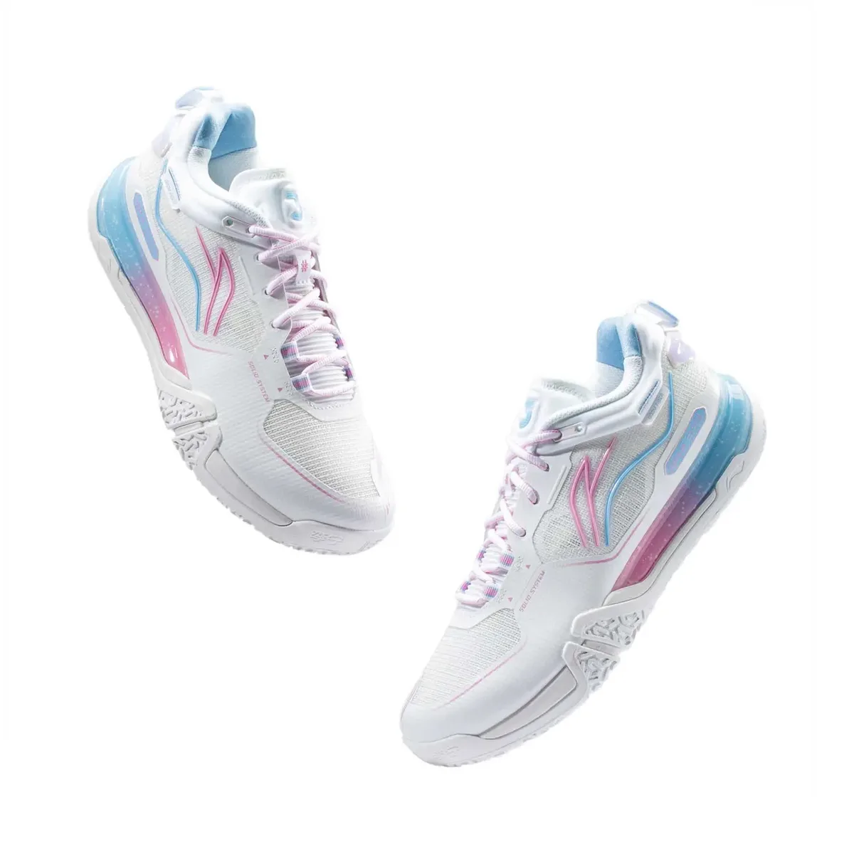 Кроссовки Li-Ning Saga III PRO AYAV001-1, белые — фото 8