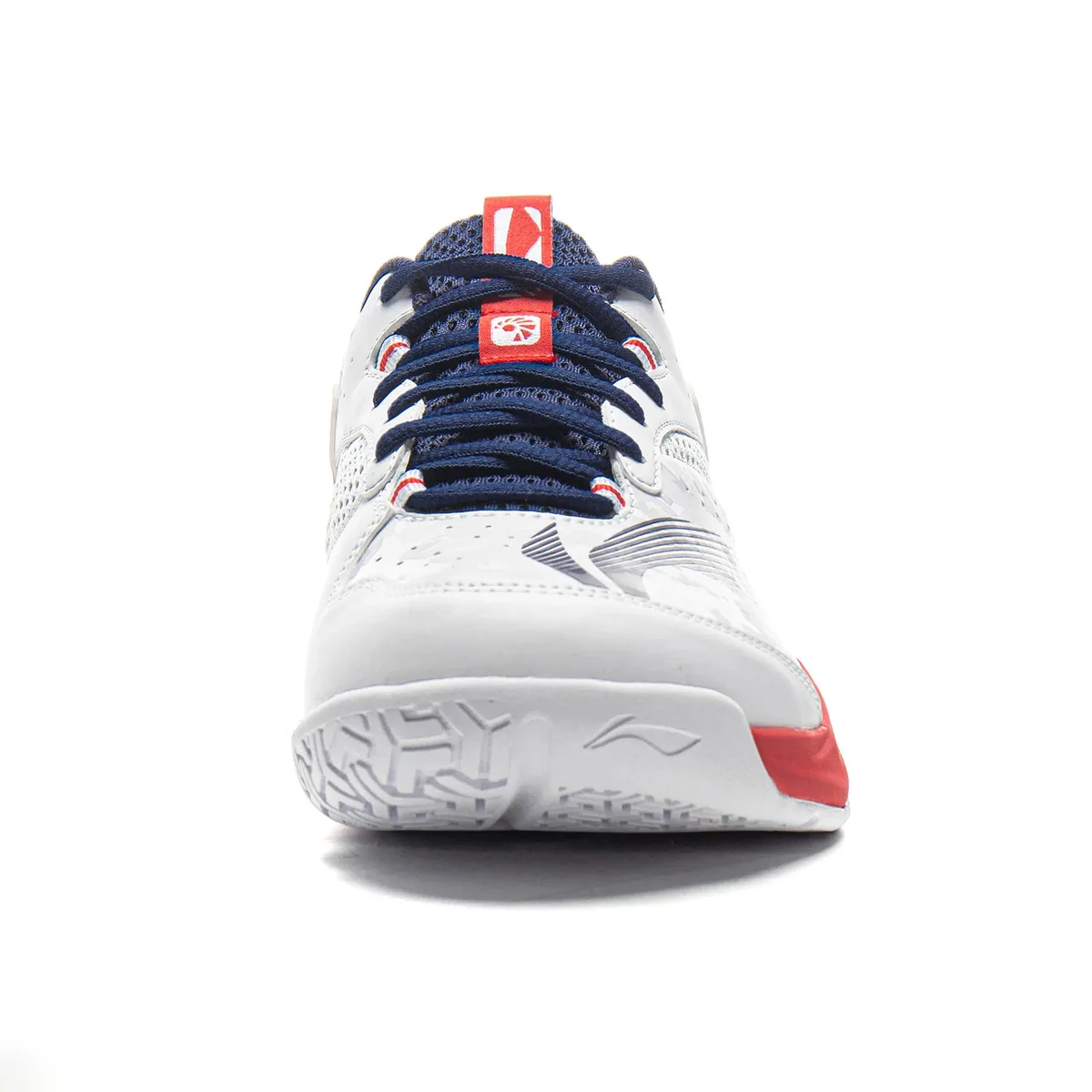 Кроссовки Li-Ning Sound Wave 4 AYTV015-3, белые с красым — фото 6