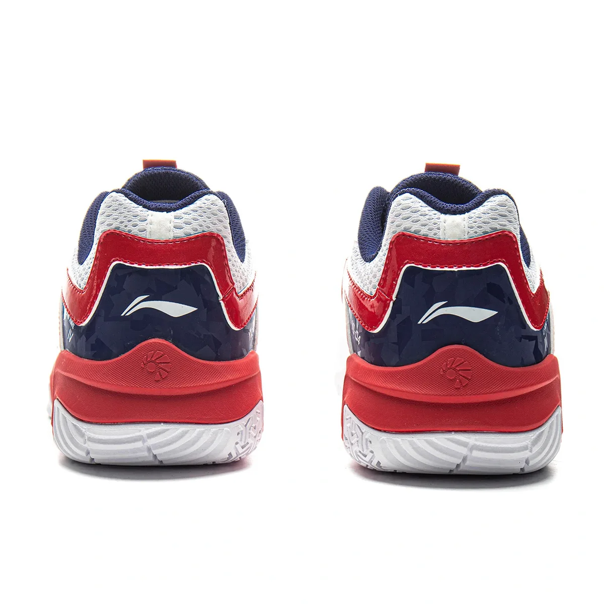 Кроссовки Li-Ning Sound Wave 4 AYTV015-3, белые с красым — фото 7