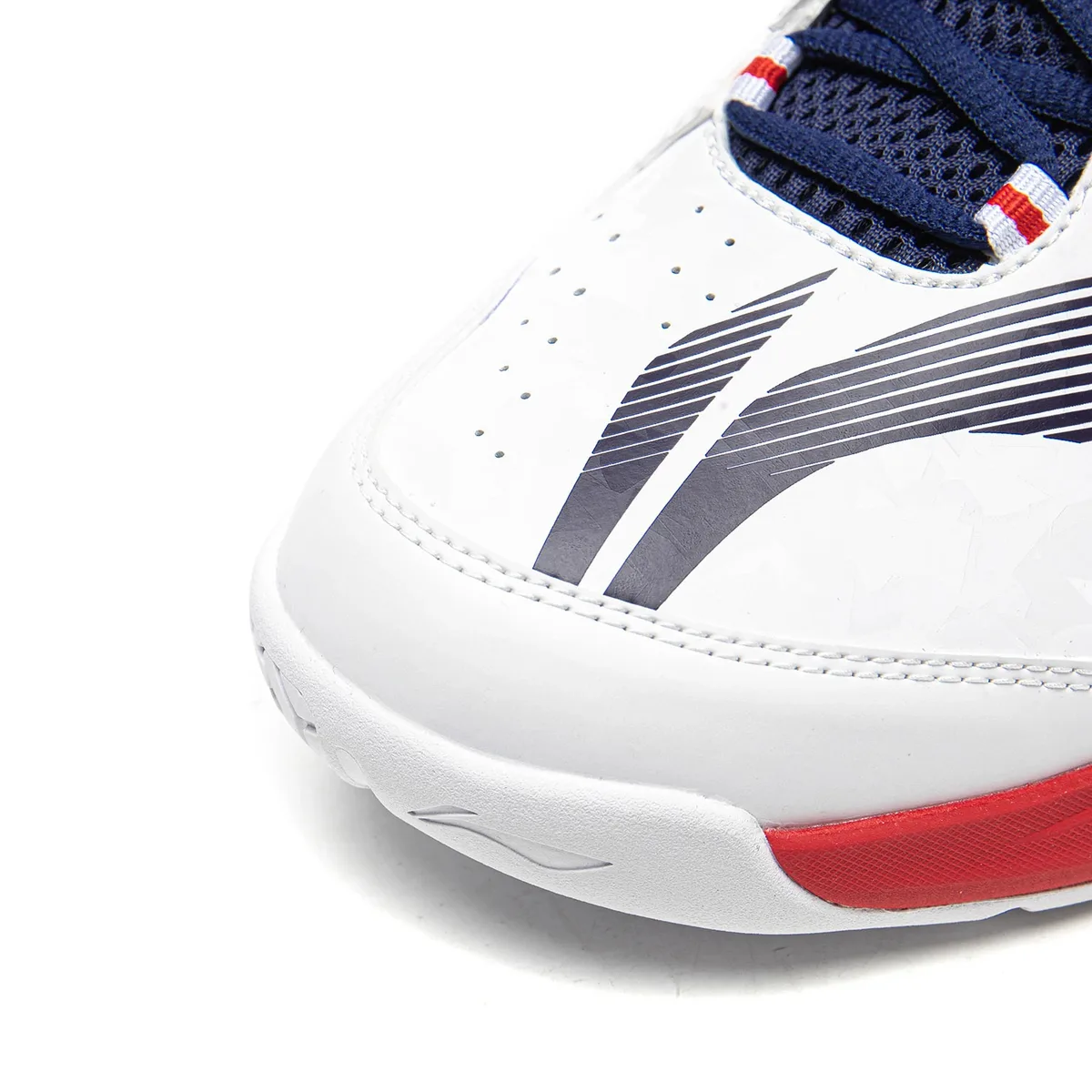 Кроссовки Li-Ning Sound Wave 4 AYTV015-3, белые с красым — фото 8