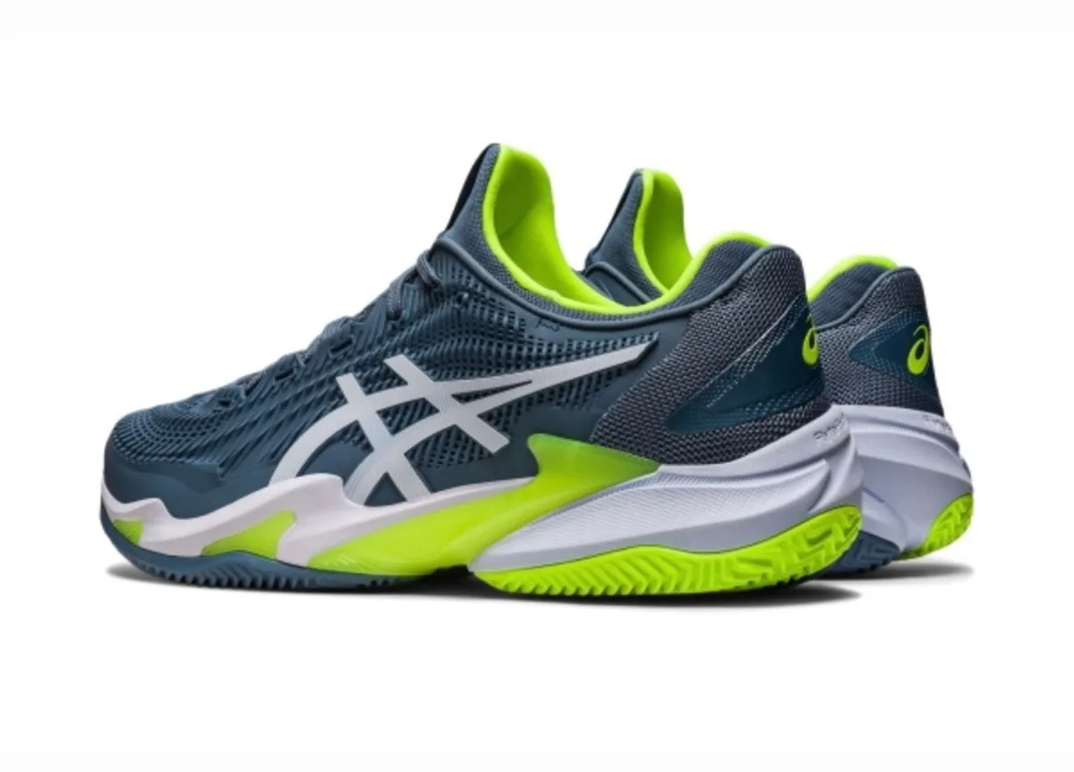 ASICS COURT FF 3 CLAY Кроссовки мужские, серо-голубой — фото 5