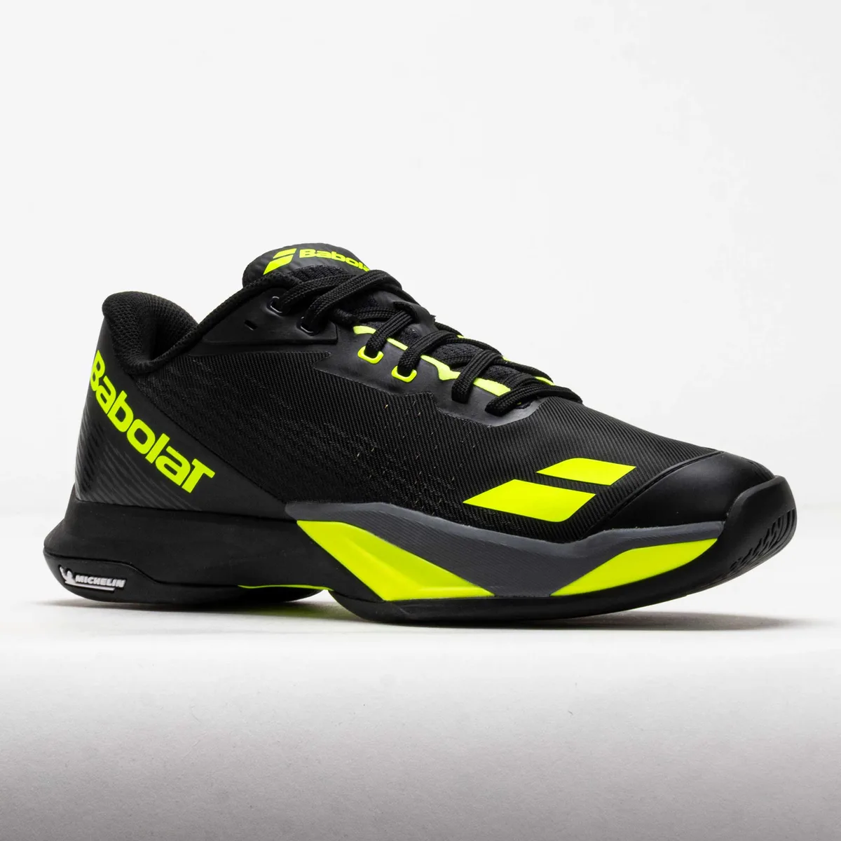 Кроссовки Babolat JET MACH 4 ALL COURT, черный с желтым — фото 5