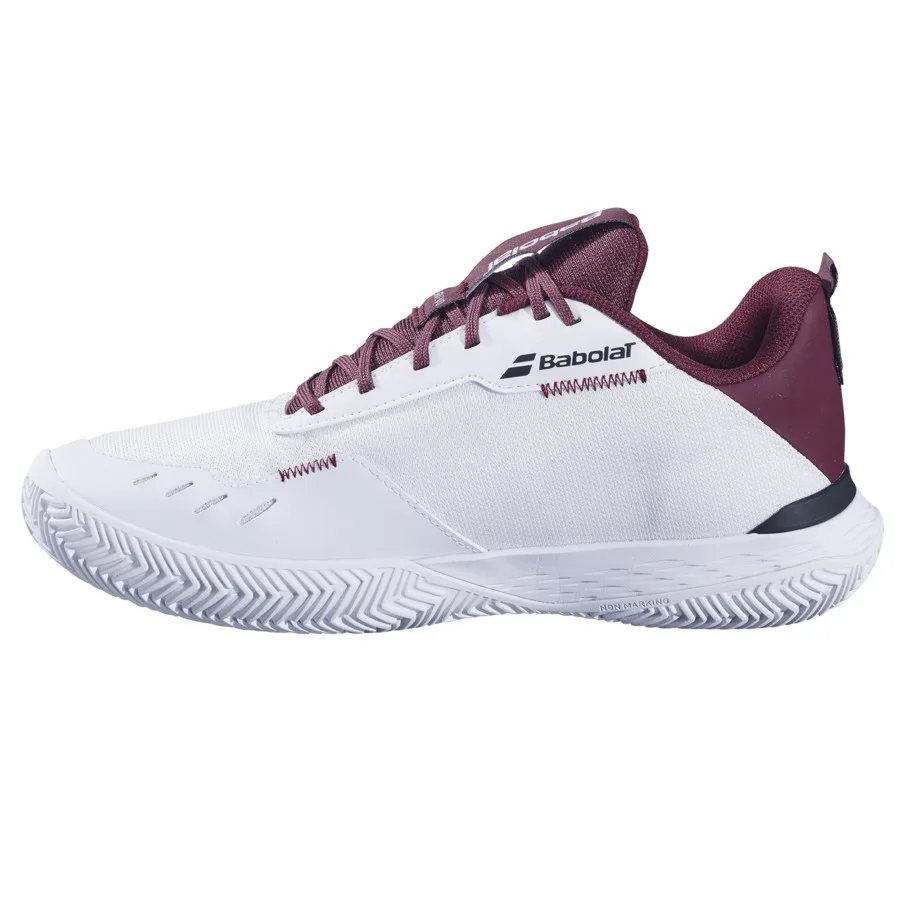 Кроссовки Babolat SFX EVO ALL COURT, белый с бордовым