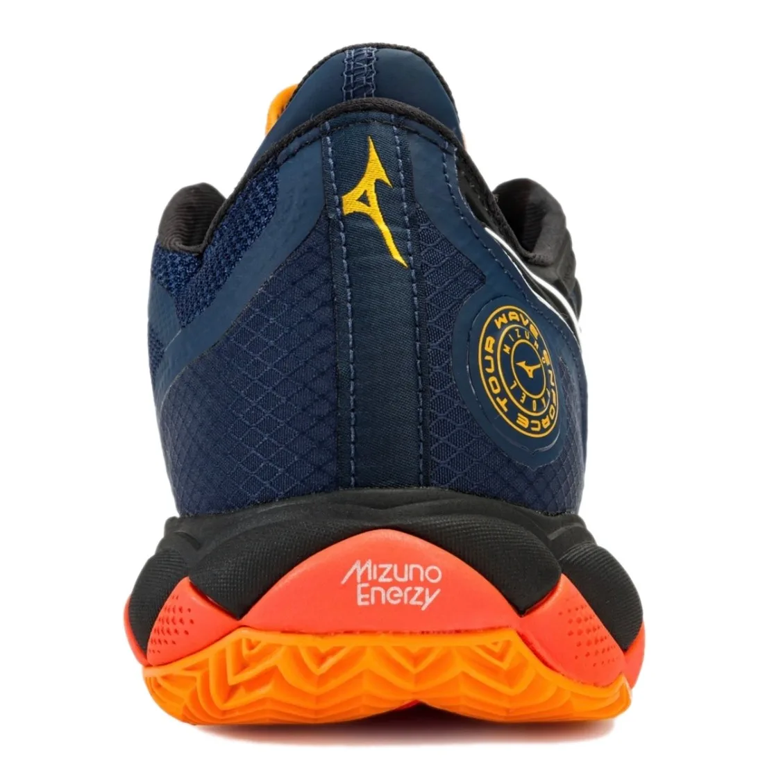 MIZUNO WAVE ENFORCE TOUR Кроссовки мужские, темно-синий с оранжевым — фото 5