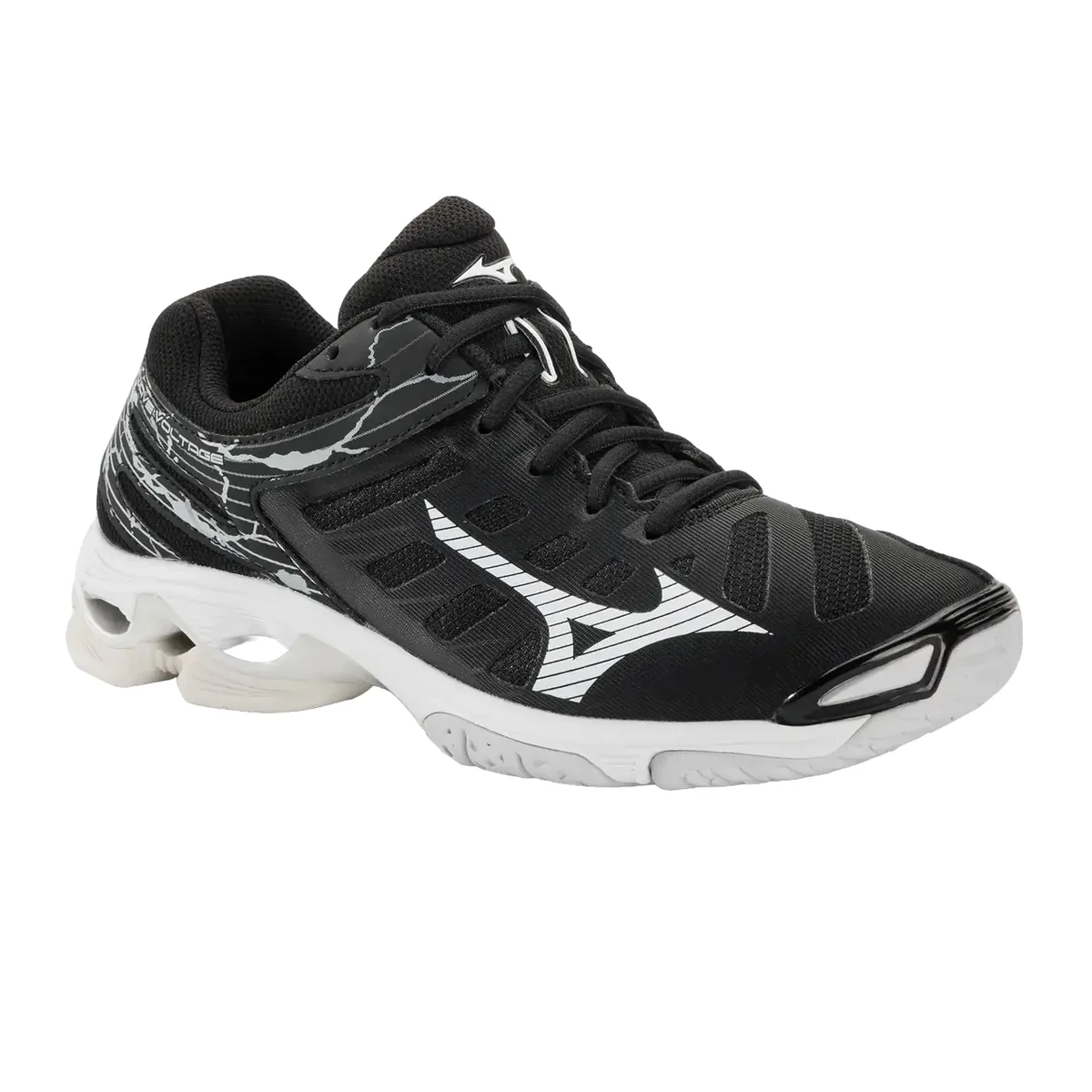 MIZUNO WAVE VOLTAGE Кроссовки женские, цвет черный