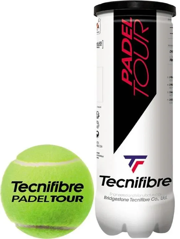 Tecnifibre PADEL TOUR Мяч для падела (3 мяча в банке)