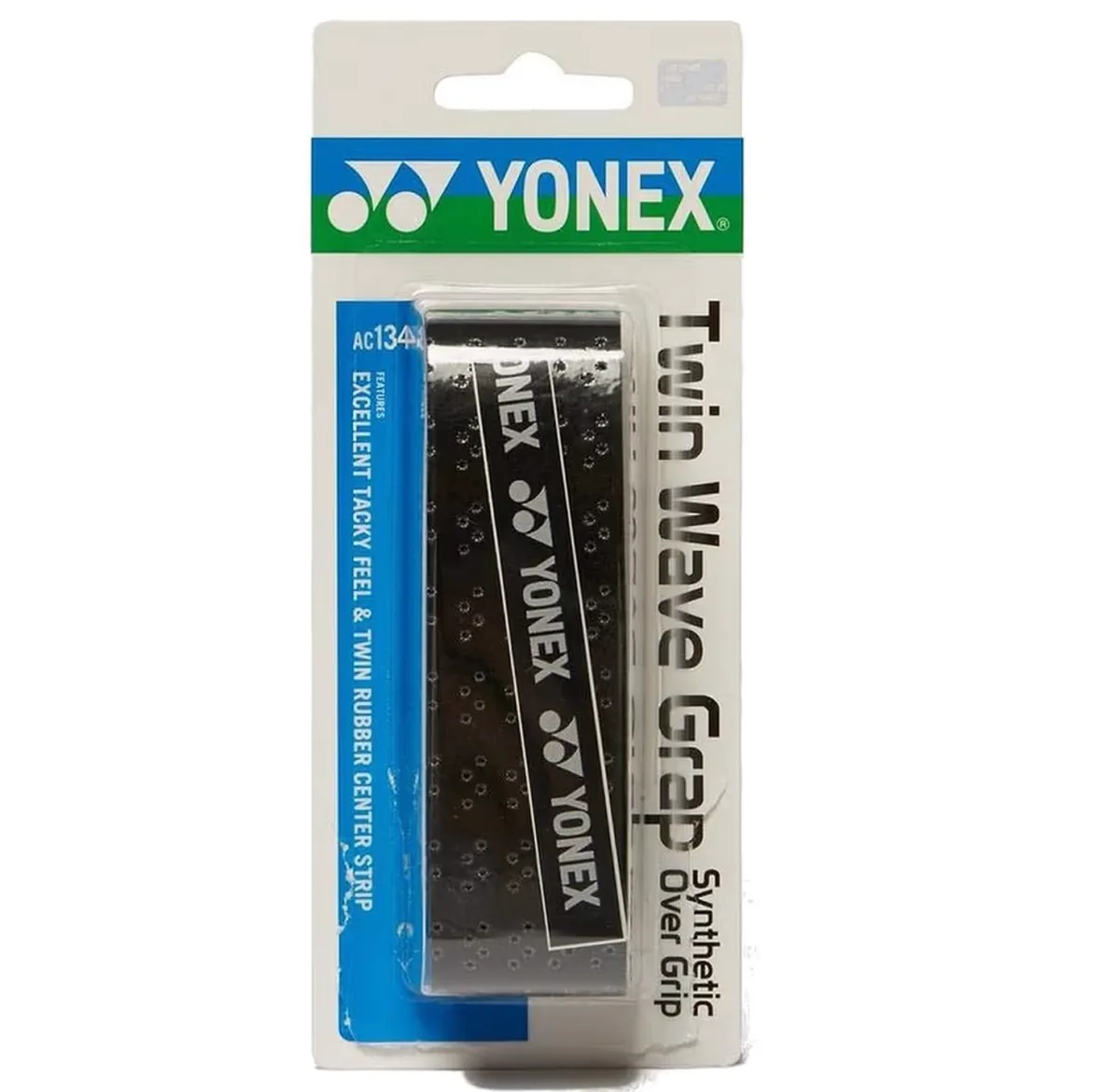 Yonex AC139EX TWIN WAVE GRAP Обмотка черная — толщина 0,65 - 2,65 мм