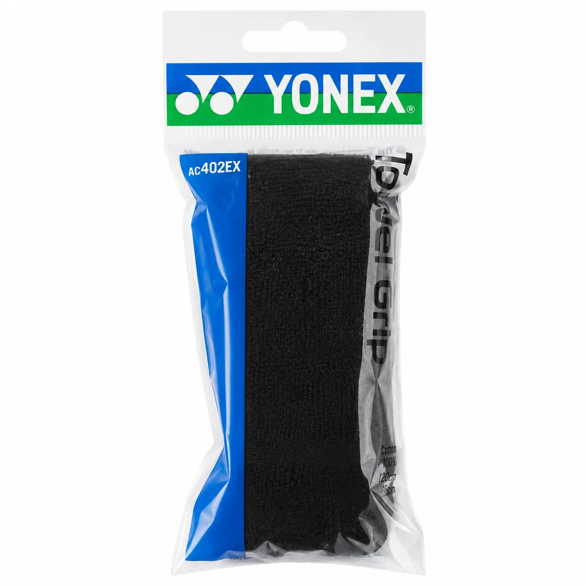 Yonex AC402EX Towel Grip Обмотка черная для бадминтона, черный