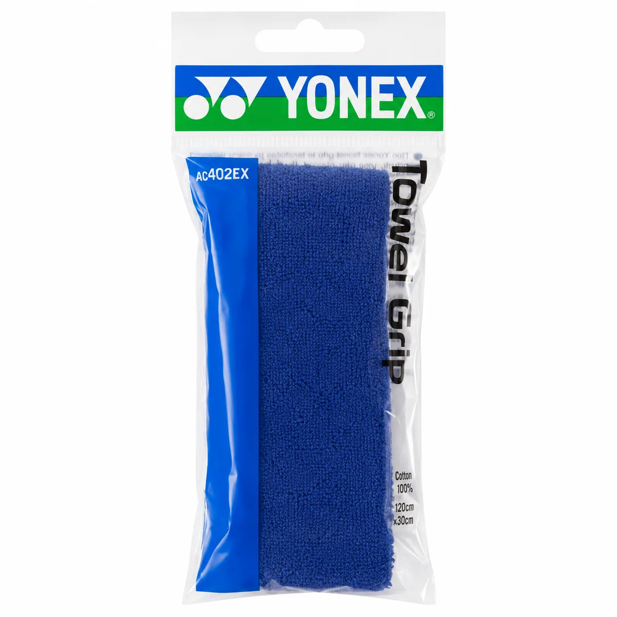 Yonex AC402EX Towel Grip Обмотка синяя для бадминтона, синий