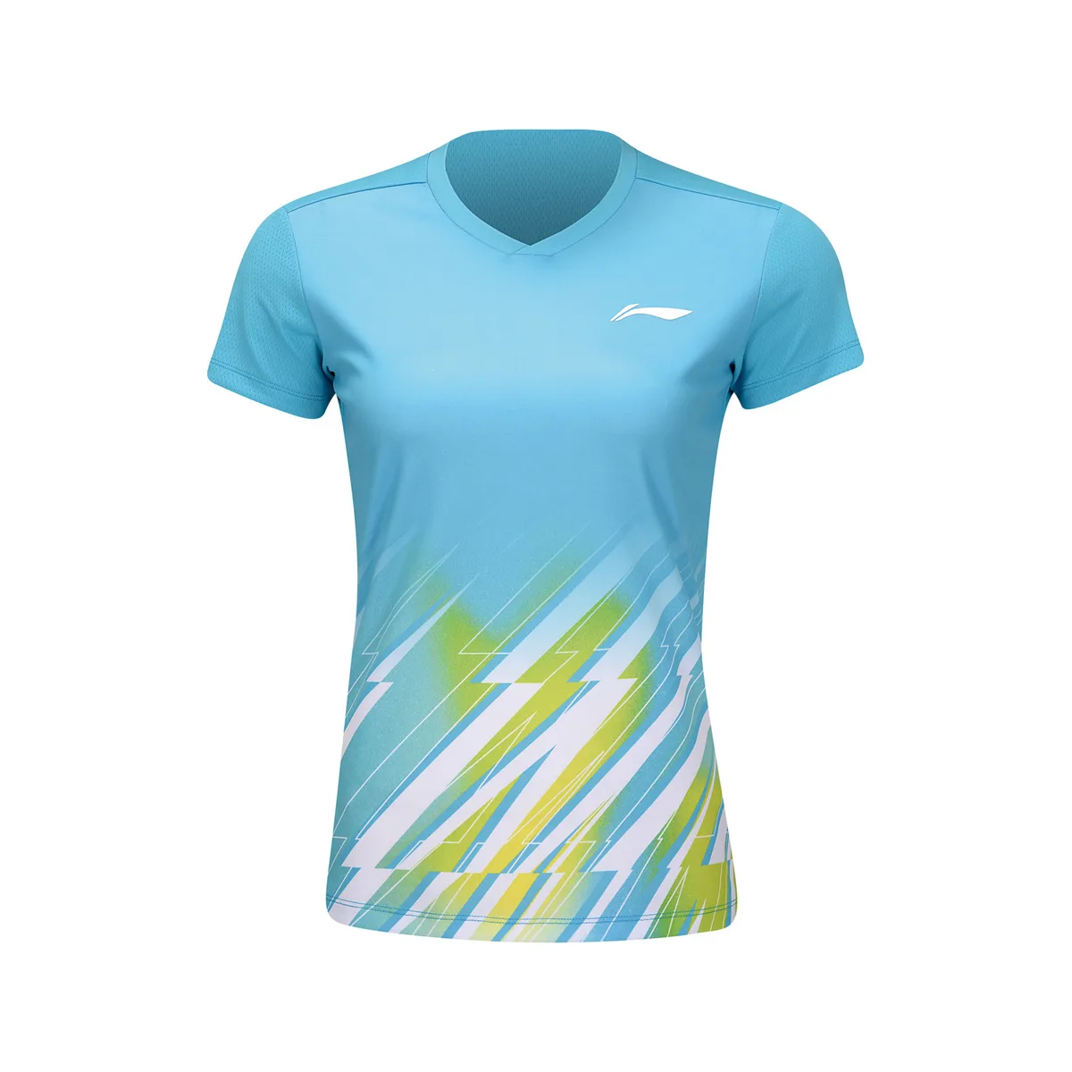 Li-Ning AATU032-3 Комплект женский футболка с шортами — женская модель