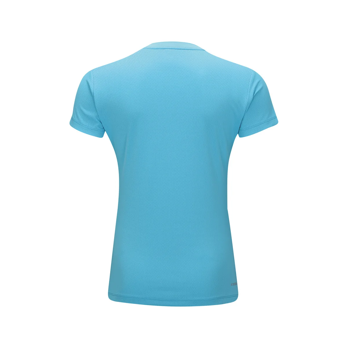 Li-Ning AATU032-3 Комплект женский футболка с шортами, цвет голубой черный