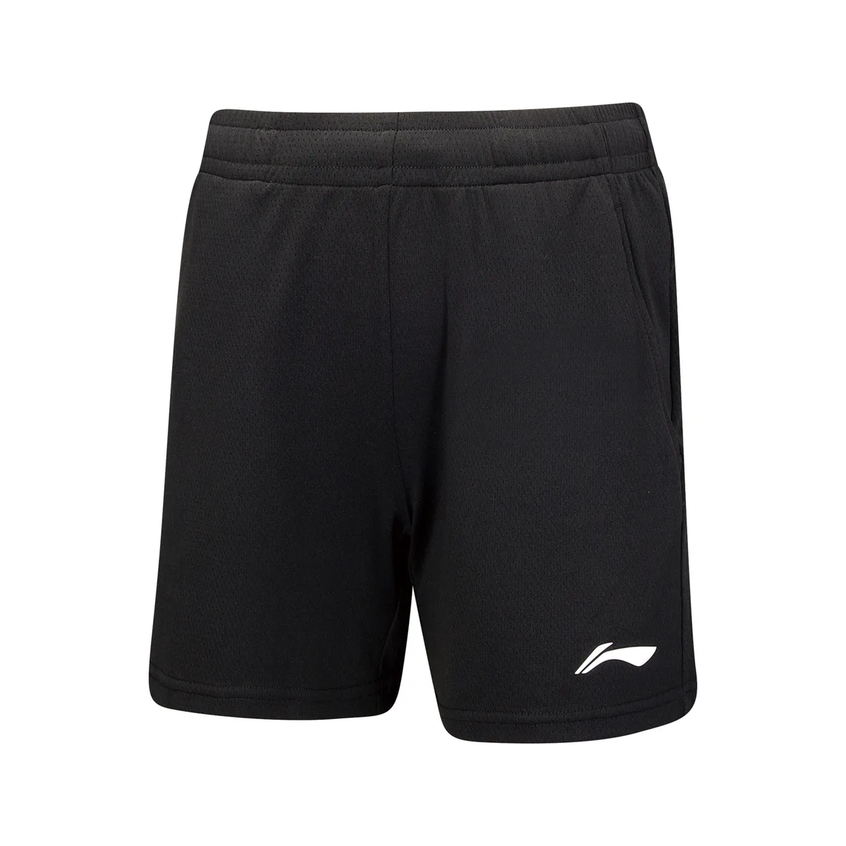 Li-Ning AATU032-1 Комплект женский футболка с шортами, цвет черный