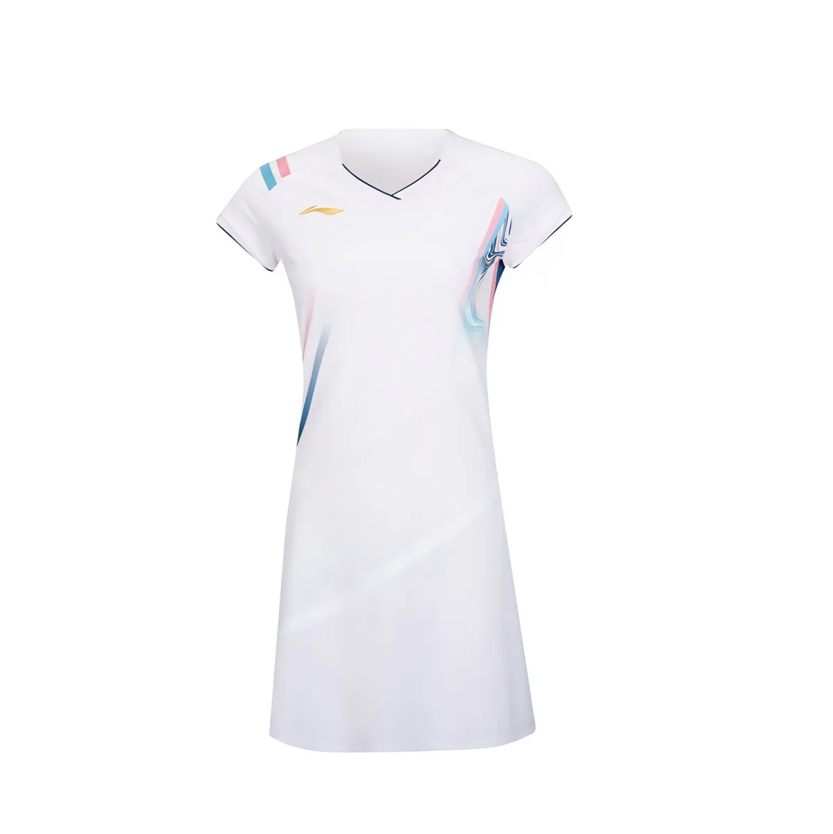 Li-Ning ASKV286-2 Платье с шортами, белый