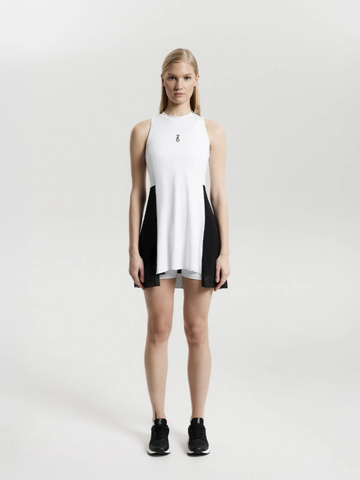 7/6 Mari Dress Платье женское Белый с черным