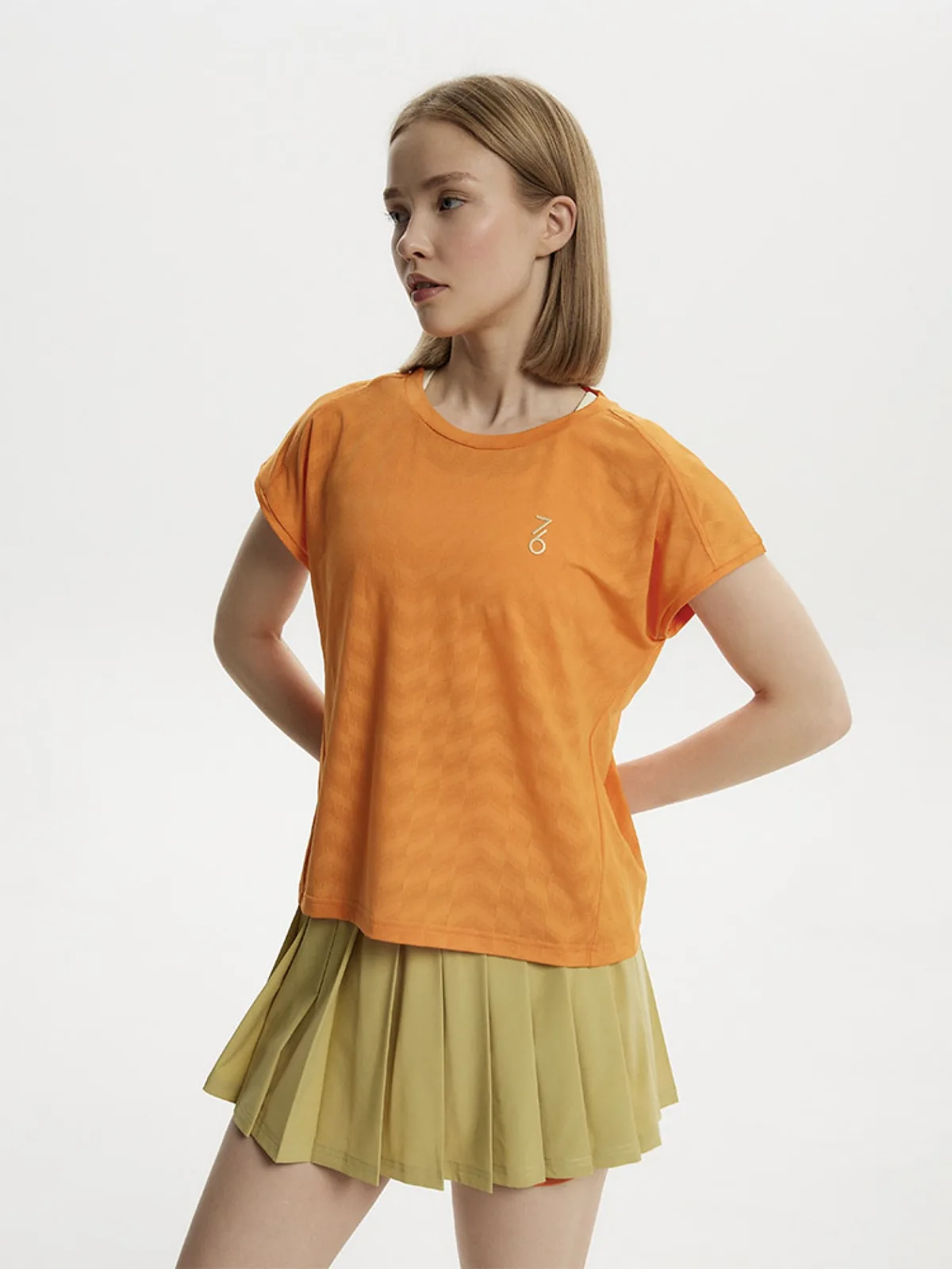7/6 Alice T-shirt Футболка женская Ярко-оранжевый