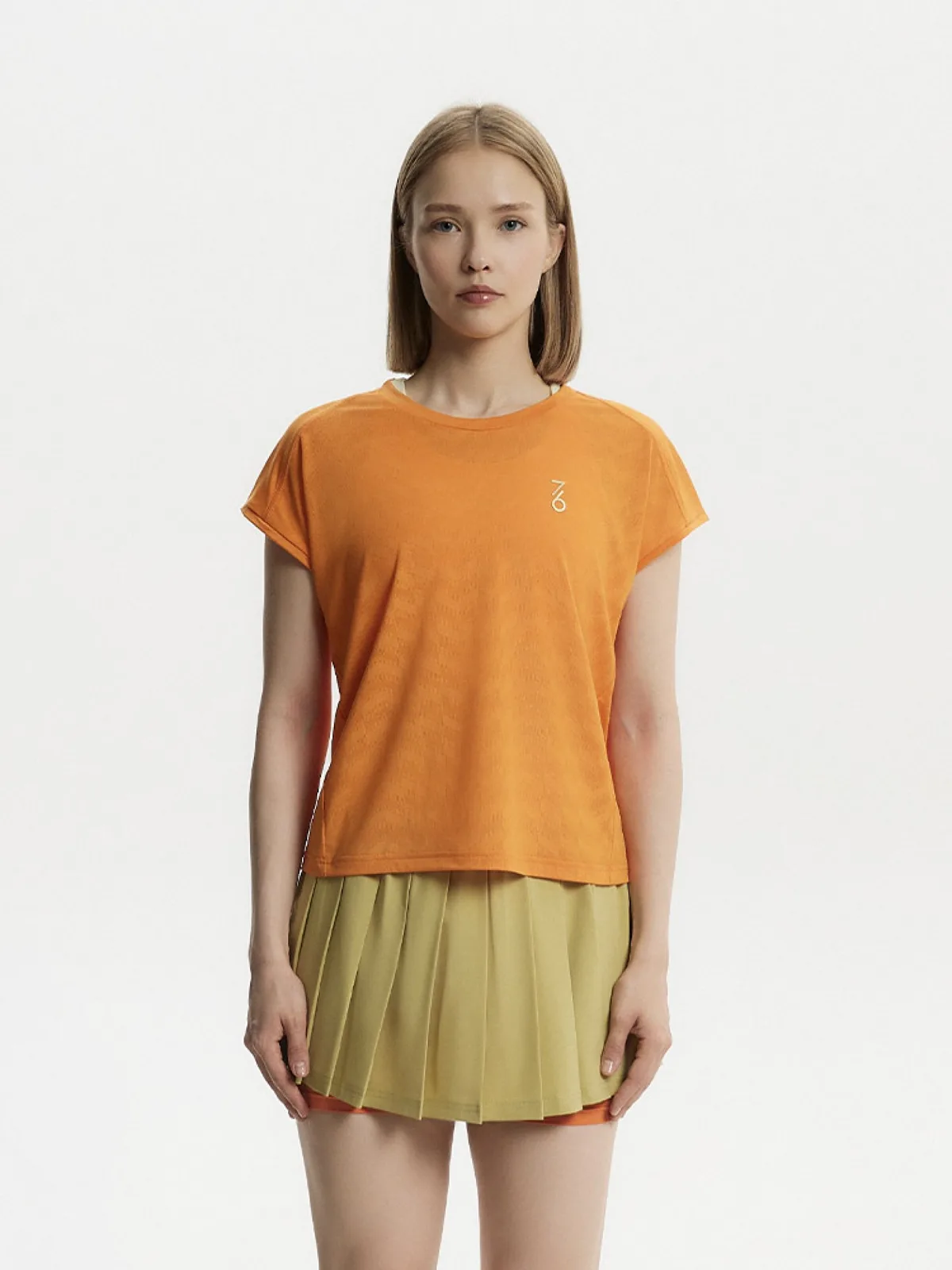 7/6 Alice T-shirt Футболка женская Ярко-оранжевый, артикул OOS-00041