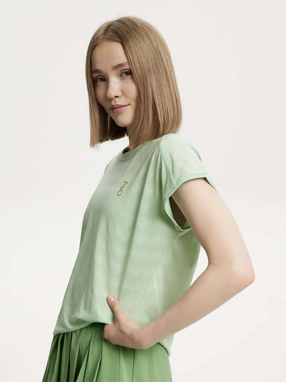 7/6 Alice T-shirt Футболка женская Светло-зеленый
