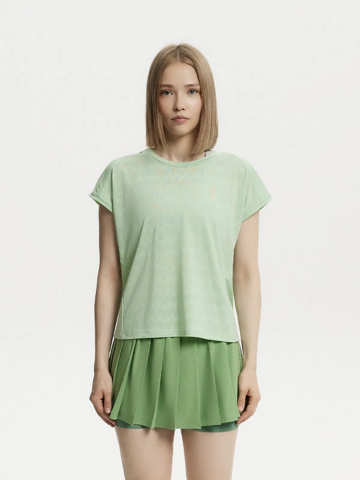7/6 Alice T-shirt Футболка женская Светло-зеленый, артикул OOS-00046