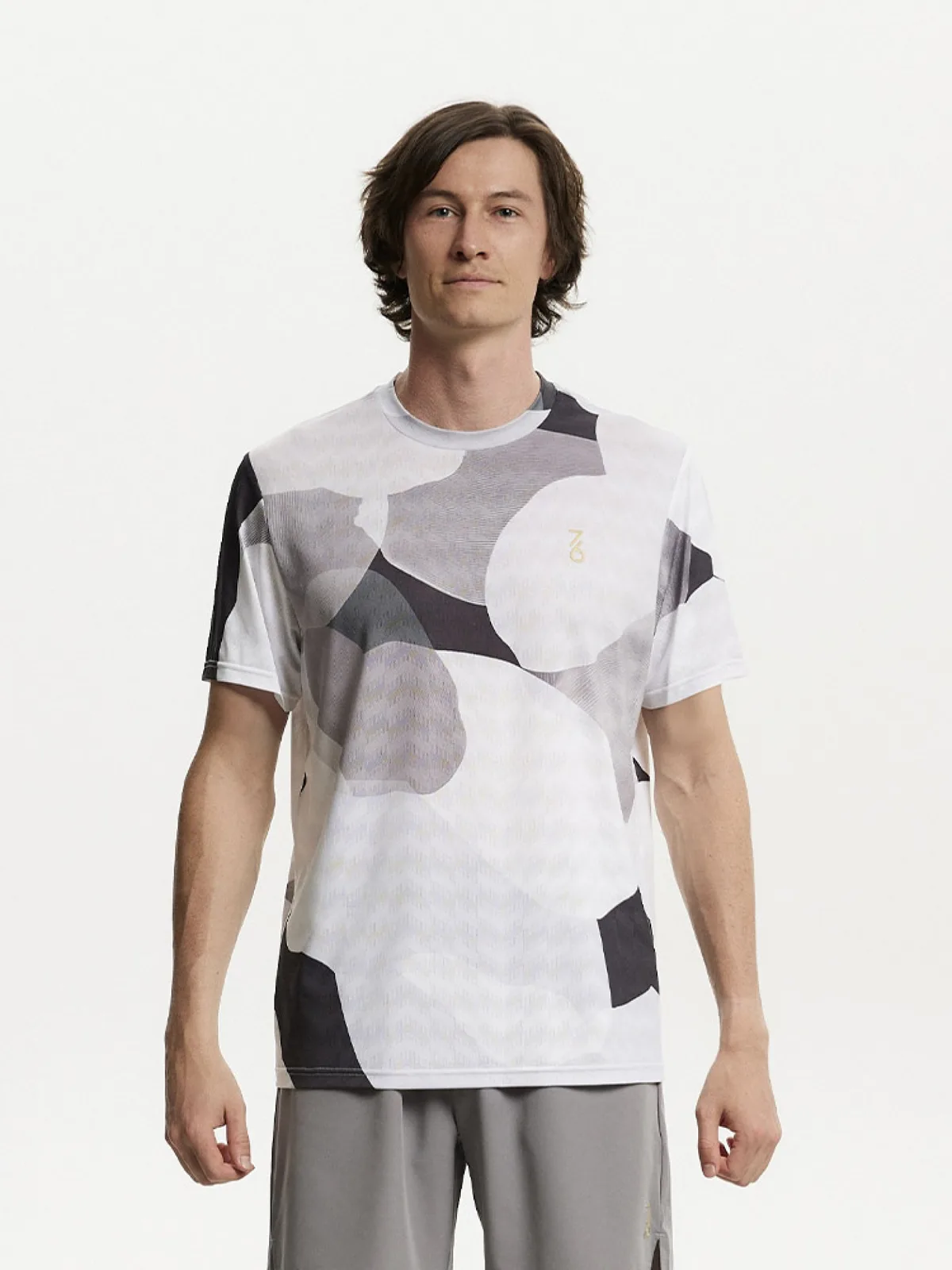 7/6 Loddy T-shirt 2.0 Футболка мужская Серый с принтом