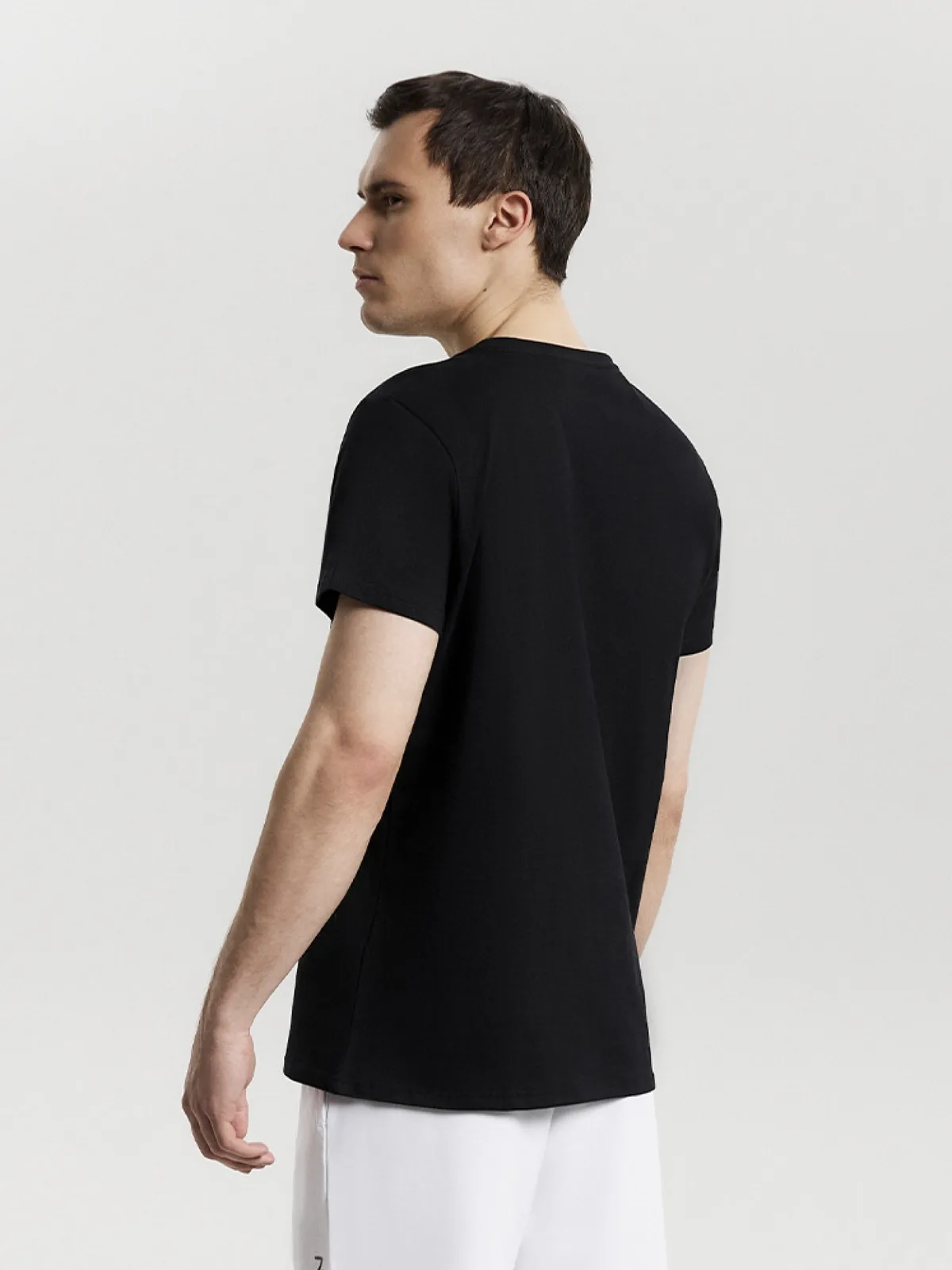 7/6 Victory Cotton T-shirt 2.0 Футболка мужская Черный — мужская модель
