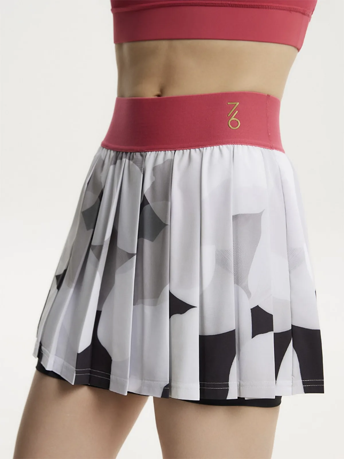 7/6 Nata Skirt Юбка женская Серый с принтом