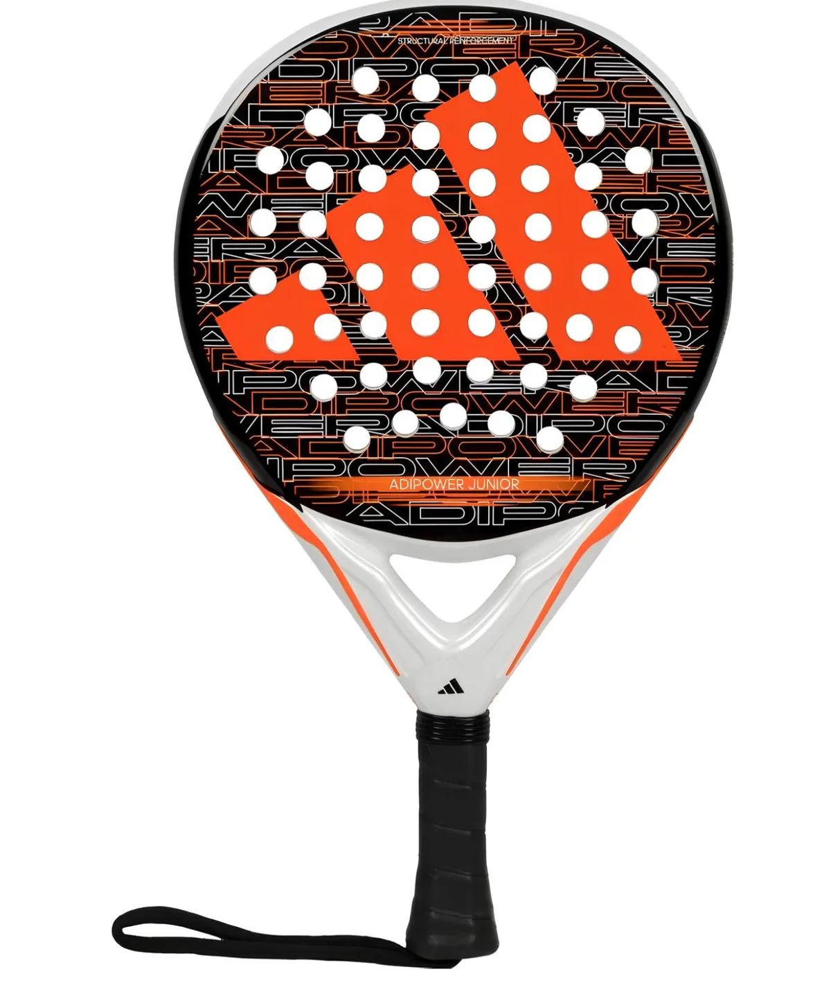 Ракетка для падела Adidas Adipower Junior 3.3, черный с оранжевым