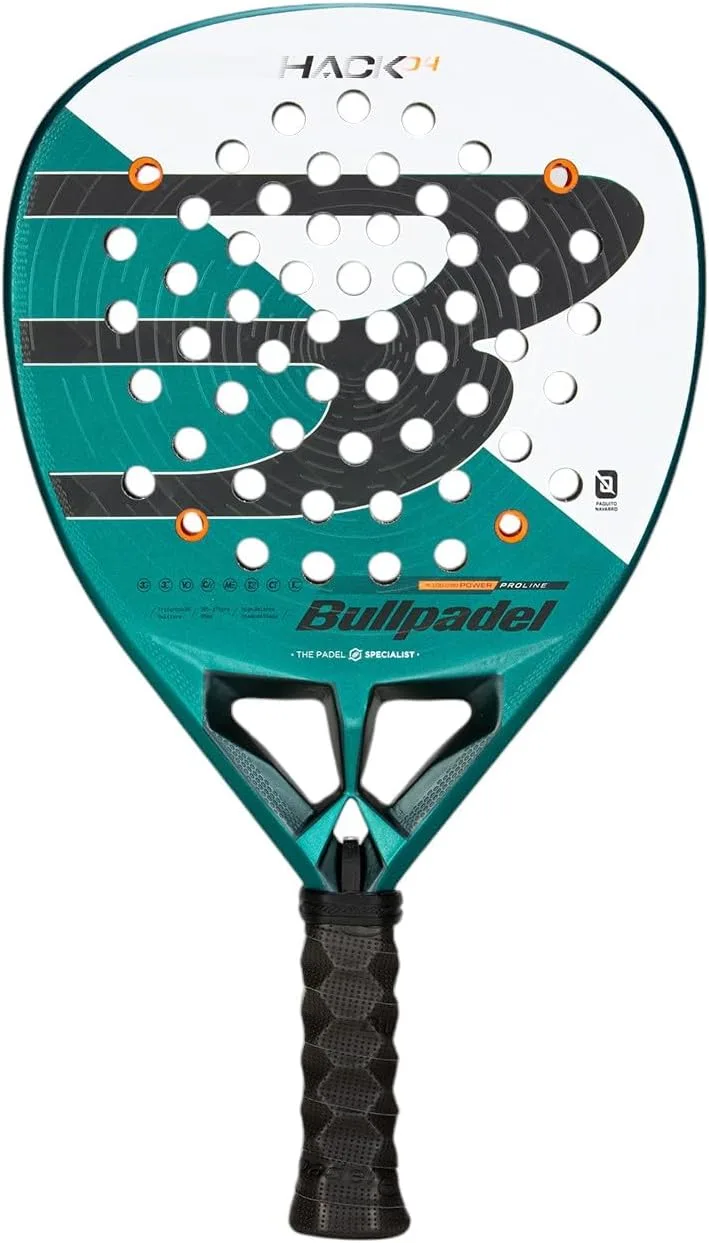 Ракетка для падела Bullpadel Hack 04, зеленый