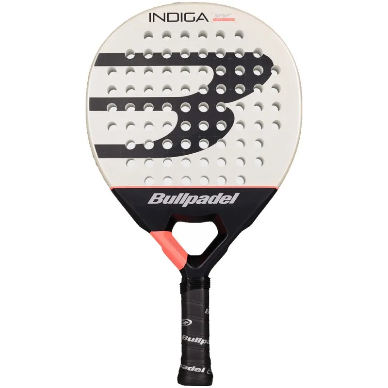 Ракетка для падела BULLPADEL Indiga Woman 26, белый и черный