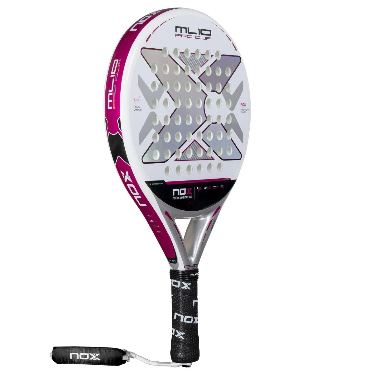 NOX ML10 Pro Cup Light Silver — вес (350–360 г)