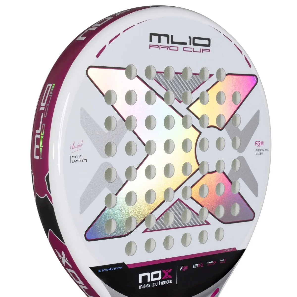 NOX ML10 Pro Cup Light Silver — круглая форма головы