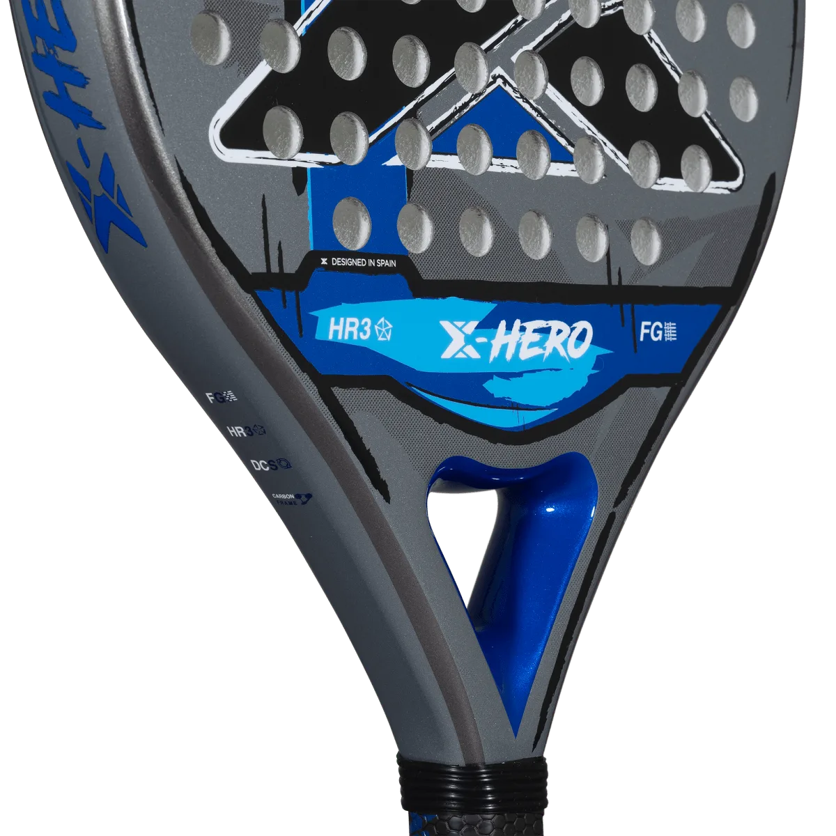 NOX X-Hero Blue — круглая форма головы