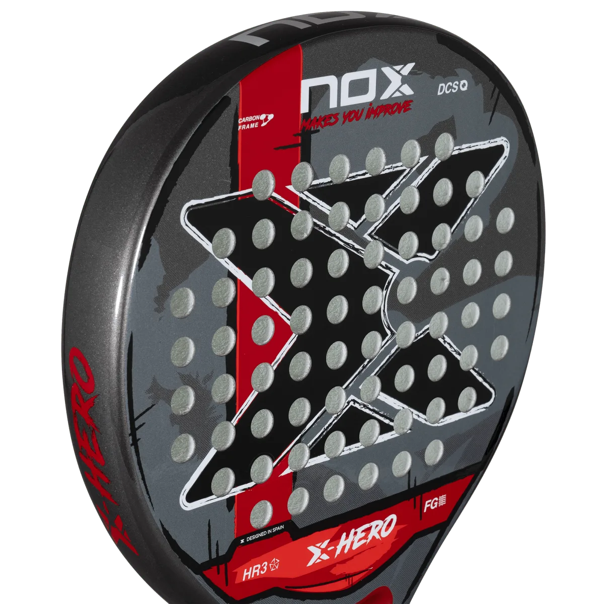 NOX X-Hero Red — круглая форма головы