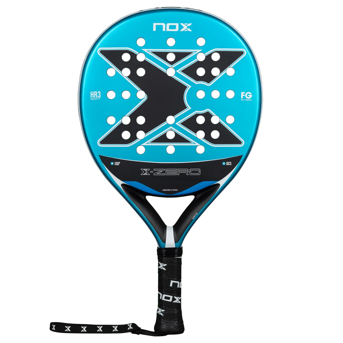 Ракетка для падела NOX X-Zero Blue, голубой