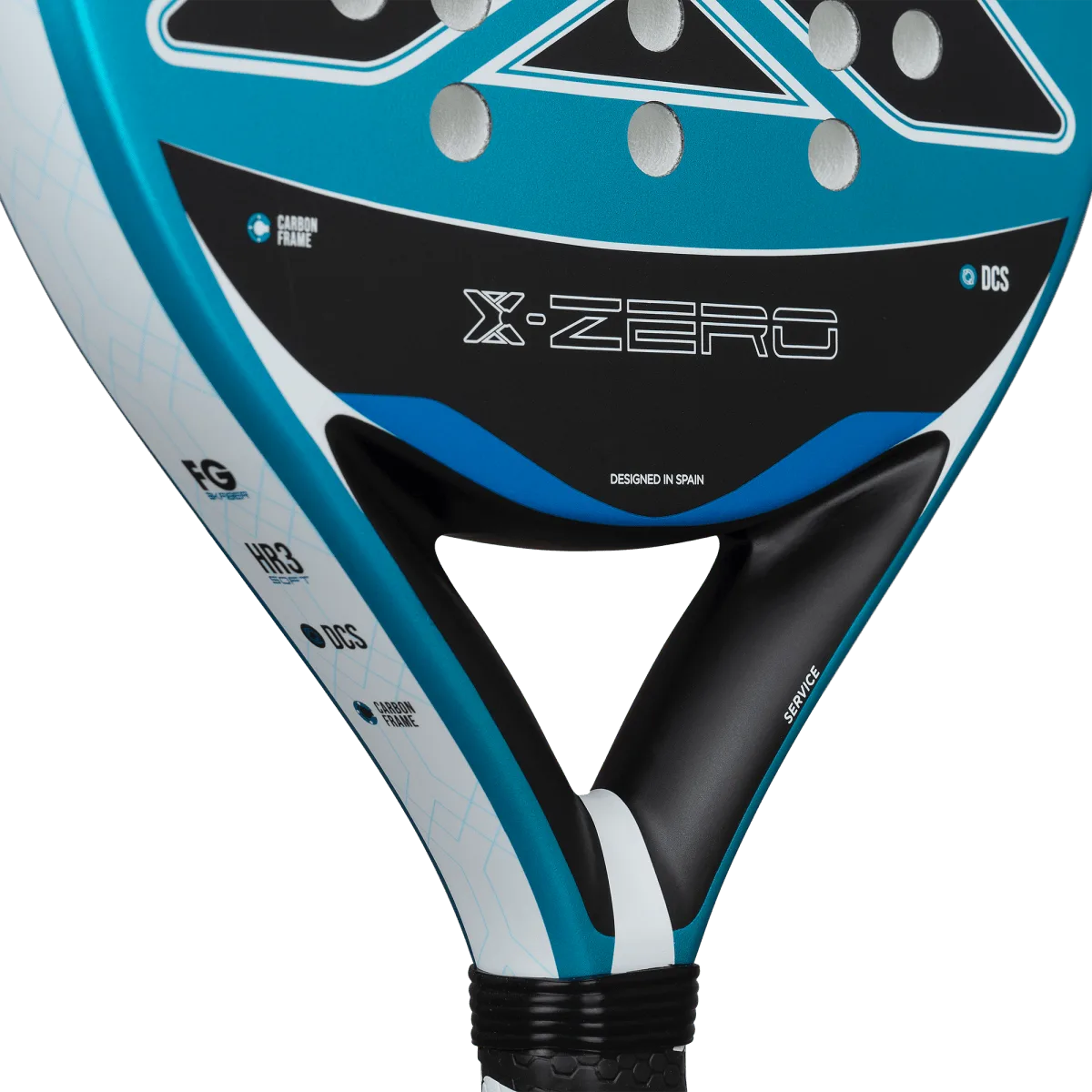 NOX X-Zero Blue — круглая форма головы