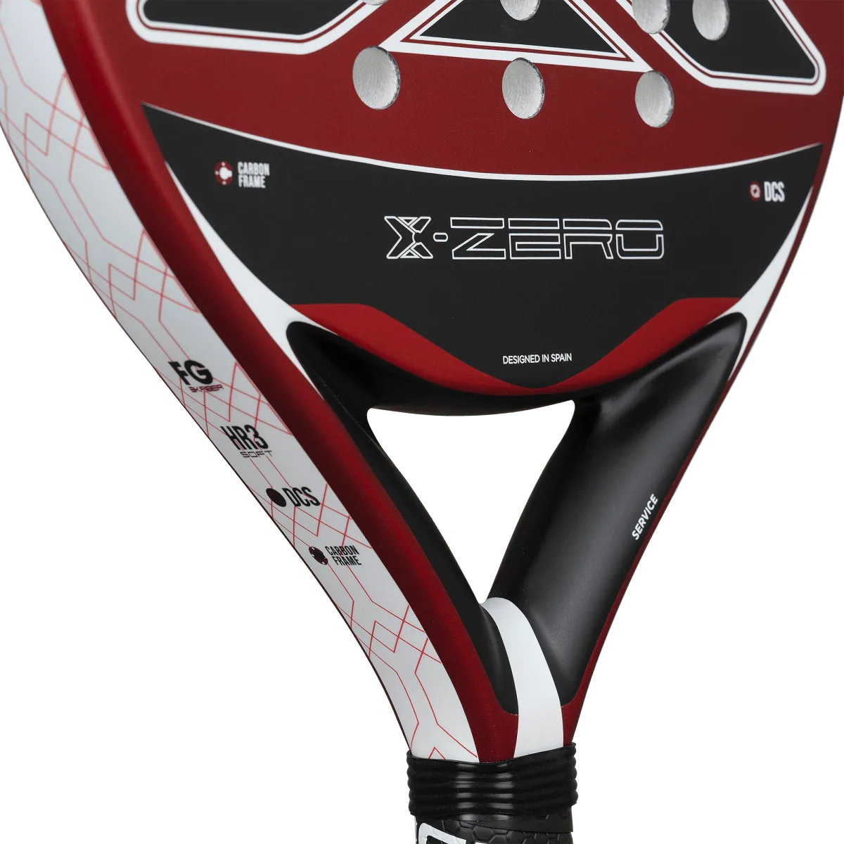 NOX X-Zero Red — круглая форма головы