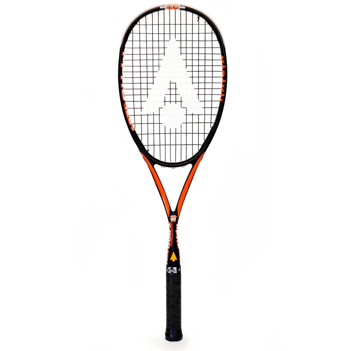 Ракетка для сквоша Karakal T PRO 120, черный с ярко оранжевым